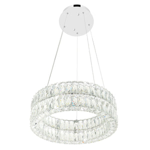 CWI Lighting - 1044P20-601-R-2C - LED Chandelier - Madeline - Chrome