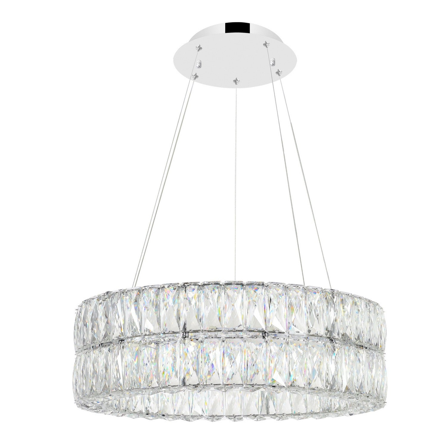 CWI Lighting - 1044P20-601-R-2C - LED Chandelier - Madeline - Chrome