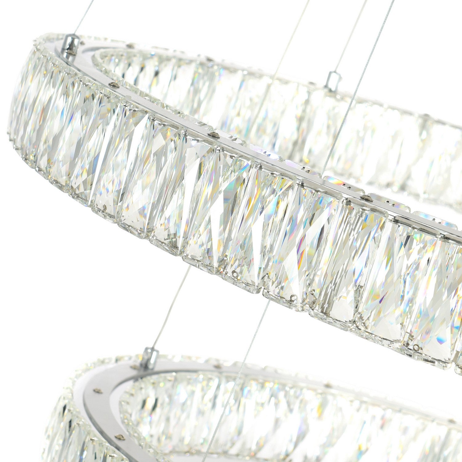 CWI Lighting - 1044P24-601-R-5C - LED Chandelier - Madeline - Chrome