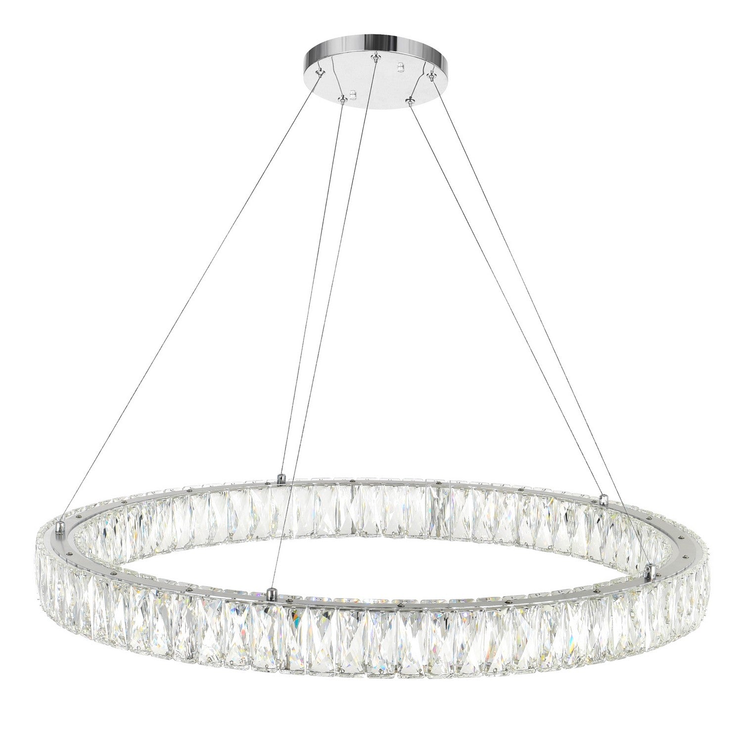 CWI Lighting - 1044P32-601-R-1C - LED Chandelier - Madeline - Chrome