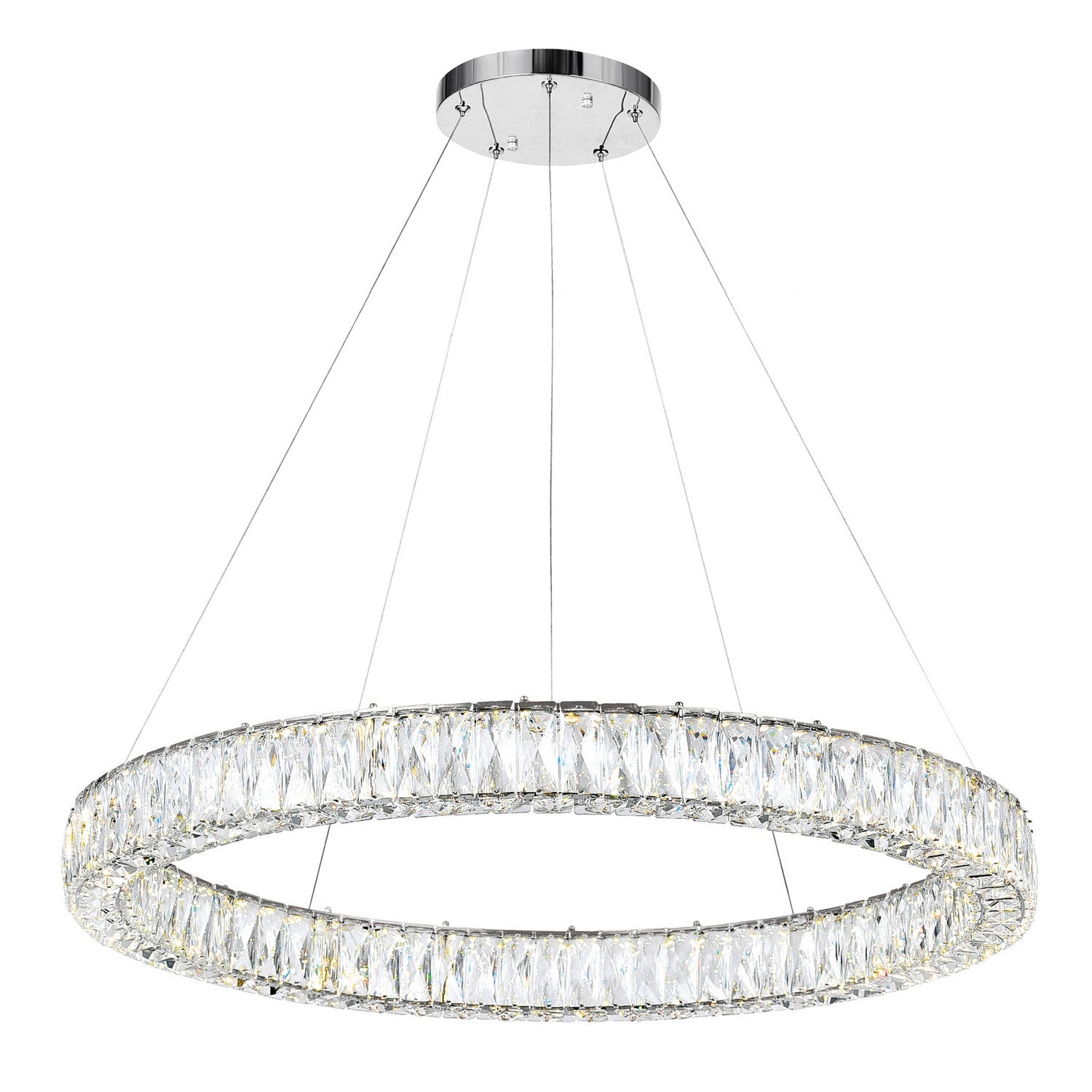 CWI Lighting - 1044P32-601-R-1C - LED Chandelier - Madeline - Chrome