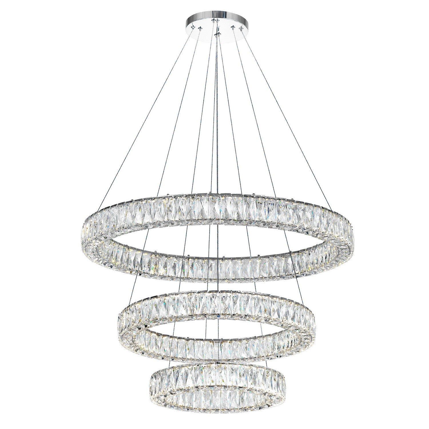 CWI Lighting - 1044P32-601-R-3C - LED Chandelier - Madeline - Chrome