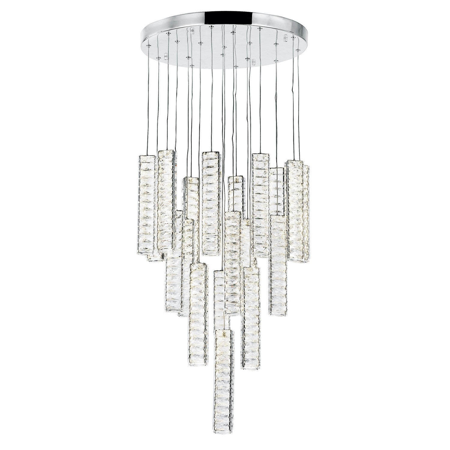 CWI Lighting - 1046P20-19-601 - LED Chandelier - Celina - Chrome