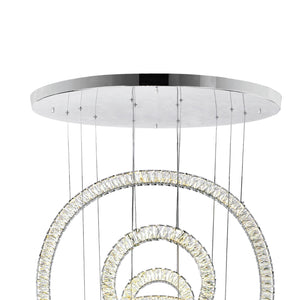 CWI Lighting - 1046P34-6-601 - LED Chandelier - Celina - Chrome