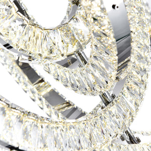 CWI Lighting - 1046P37-6-601 - LED Chandelier - Celina - Chrome