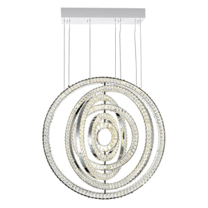 CWI Lighting - 1046P37-6-601 - LED Chandelier - Celina - Chrome