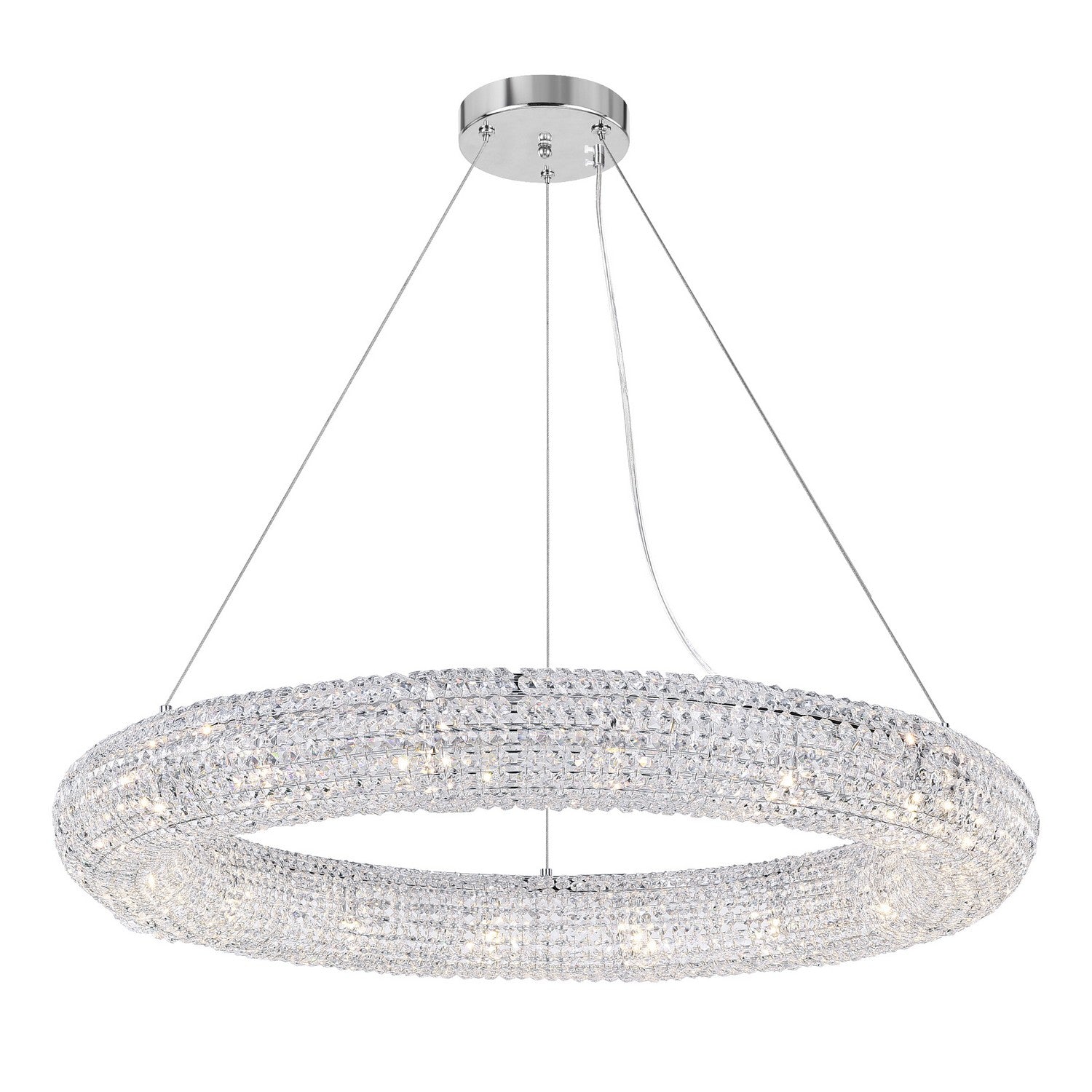 CWI Lighting - 1057P40-16-601 - 16 Light Chandelier - Veronique - Chrome