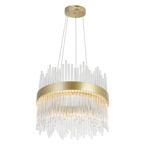 CWI Lighting - 1063P16-169 - LED Chandelier - Genevieve - Medallion Gold