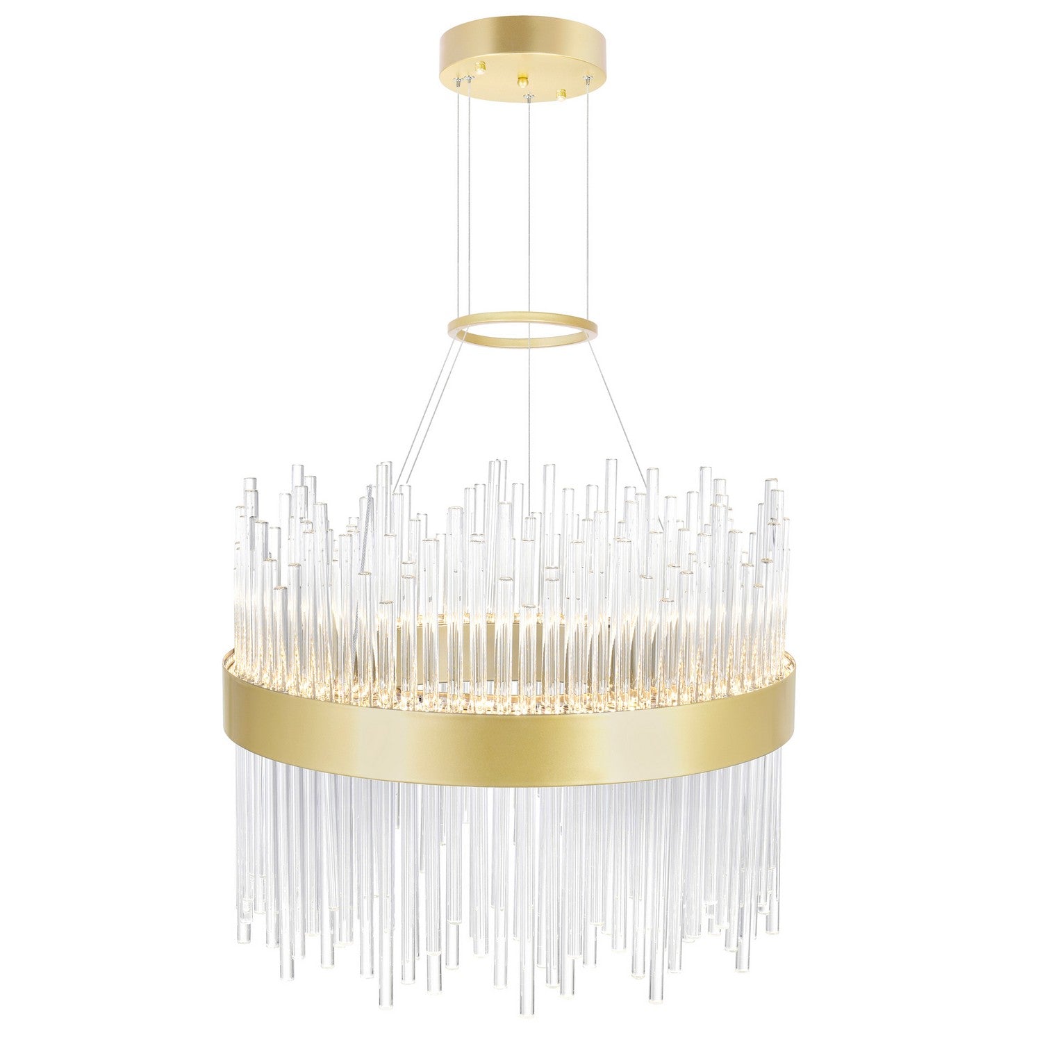 CWI Lighting - 1063P16-169 - LED Chandelier - Genevieve - Medallion Gold