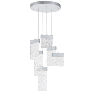 CWI Lighting - 1090P16-6-269 - LED Chandelier - Carolina - Pewter