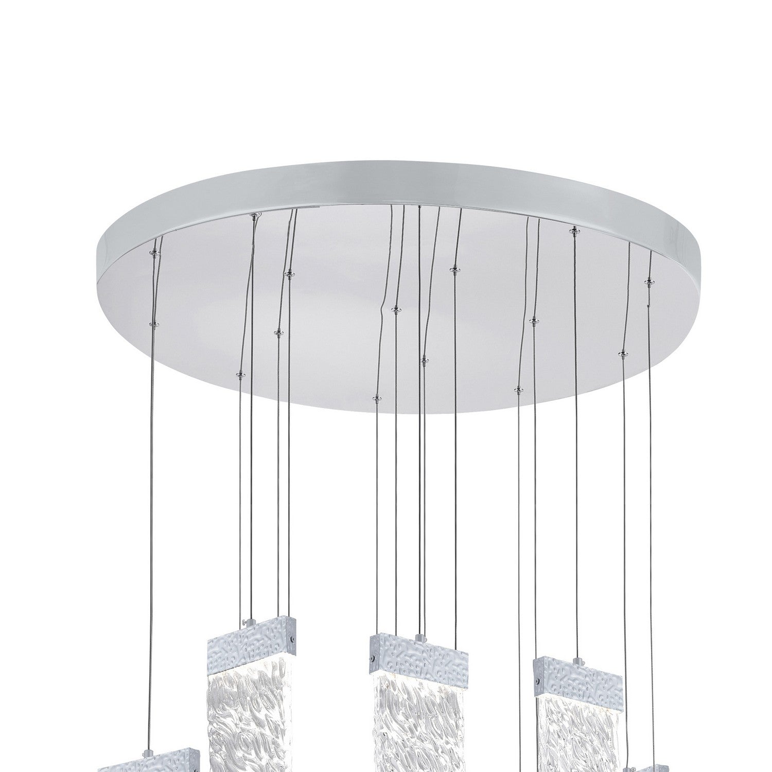 CWI Lighting - 1090P32-16-269 - LED Chandelier - Carolina - Pewter