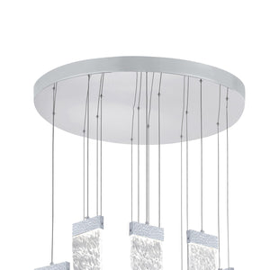 CWI Lighting - 1090P32-16-269 - LED Chandelier - Carolina - Pewter