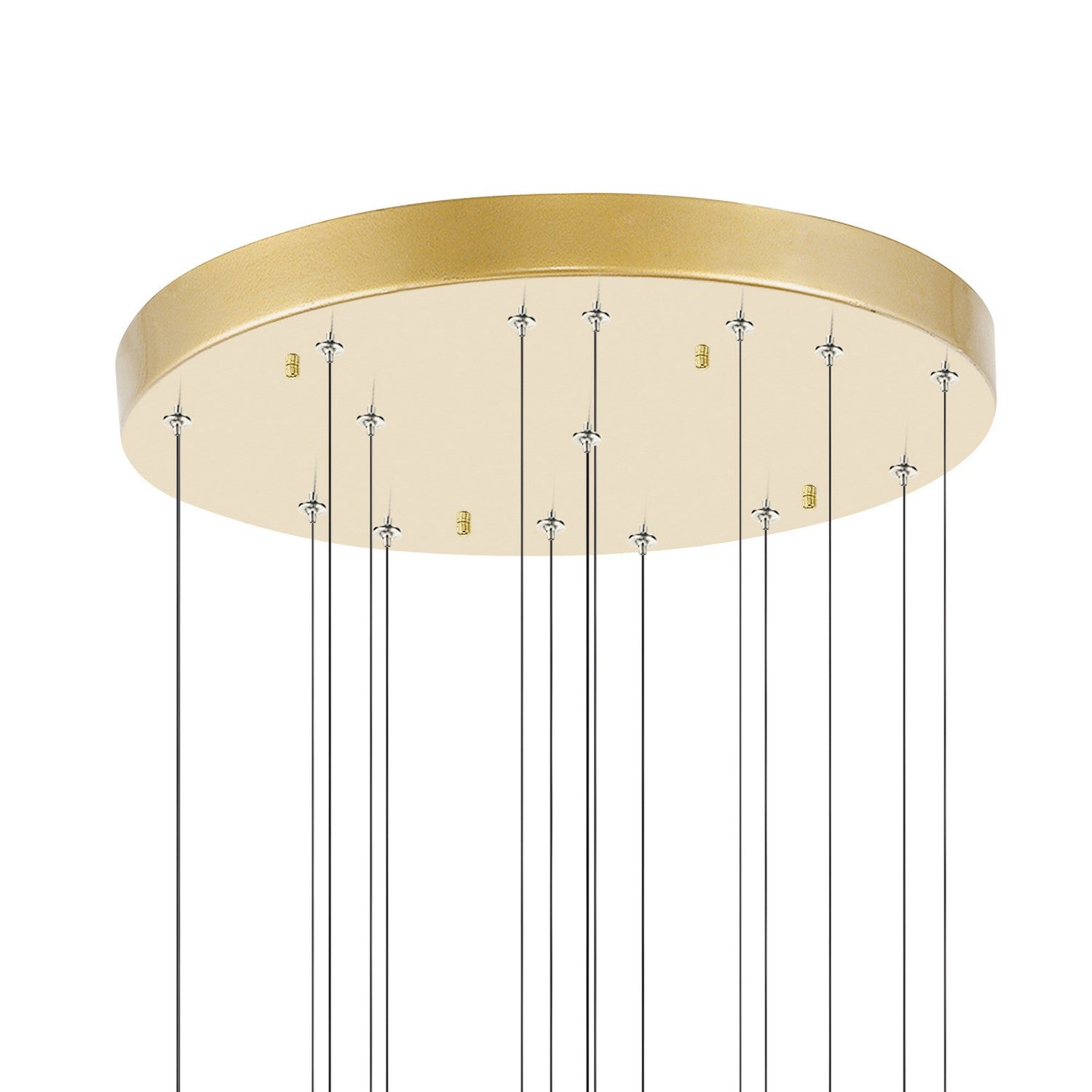 CWI Lighting - 1090P32-16-620 - LED Chandelier - Carolina - Gold Leaf