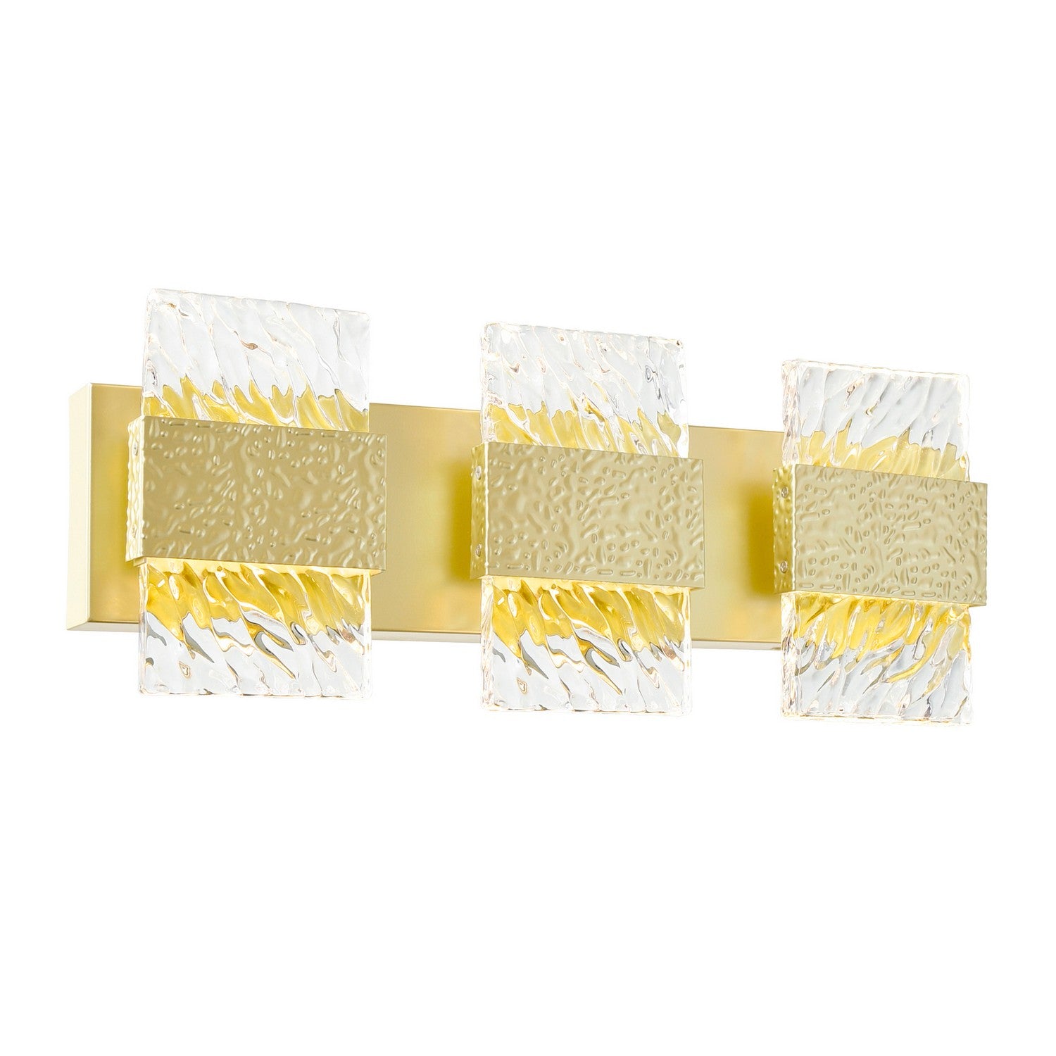 CWI Lighting - 1090W21-3-620 - LED Wall Sconce - Carolina - Gold Leaf