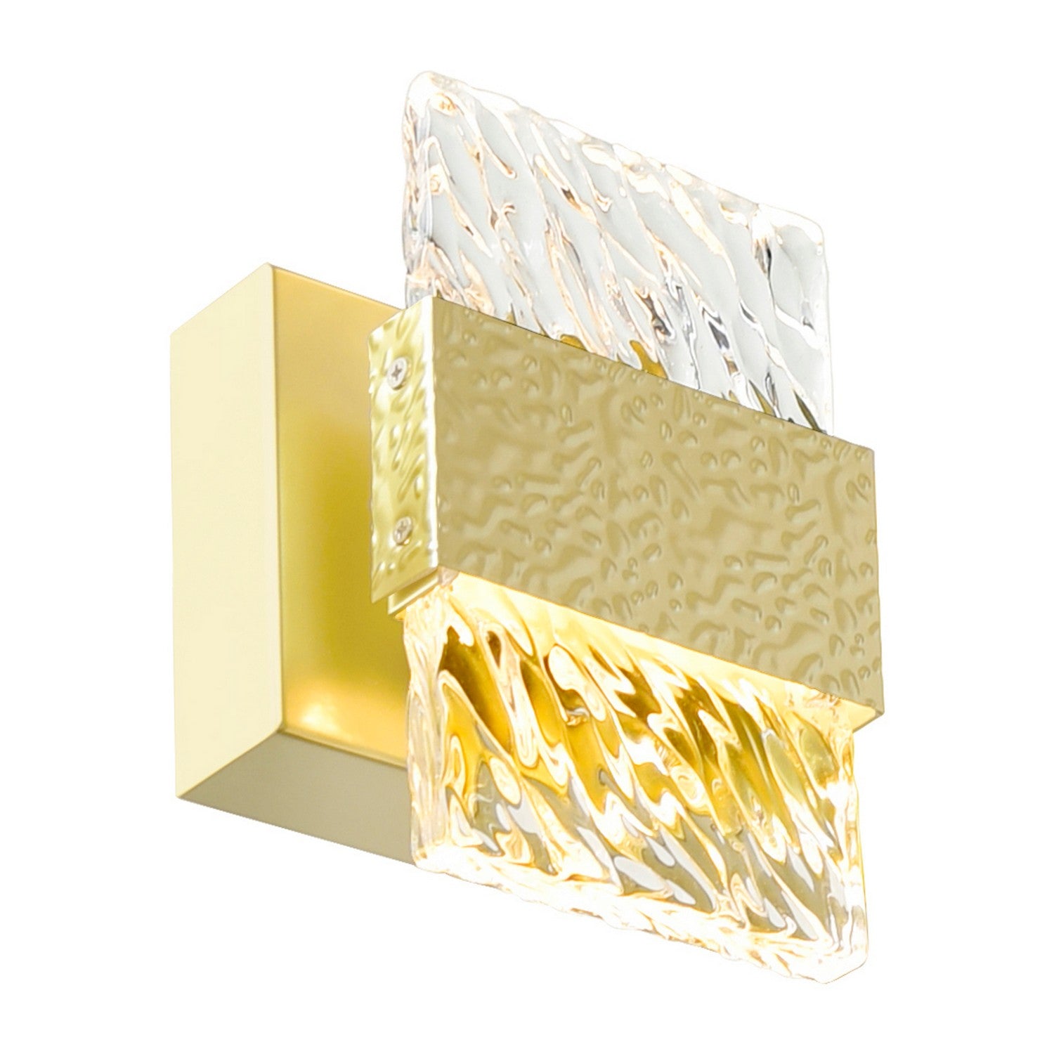 CWI Lighting - 1090W5-1-620 - LED Wall Sconce - Carolina - Gold Leaf