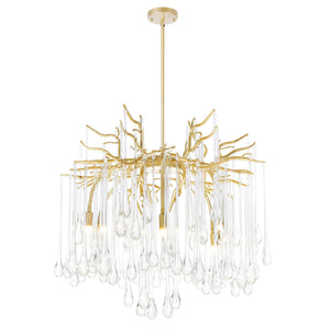 CWI Lighting - 1094P26-6-620 - Six Light Chandelier - Anita - Gold Leaf