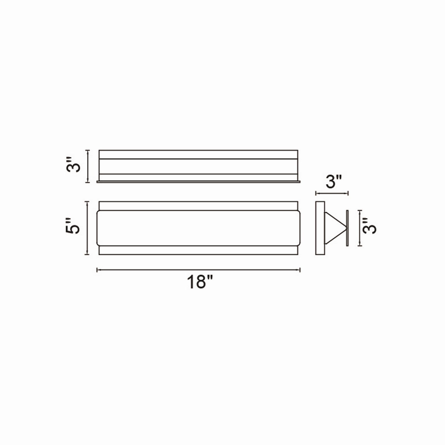 CWI Lighting - 7147W18-103 - LED Wall Sconce - Lilliana - White