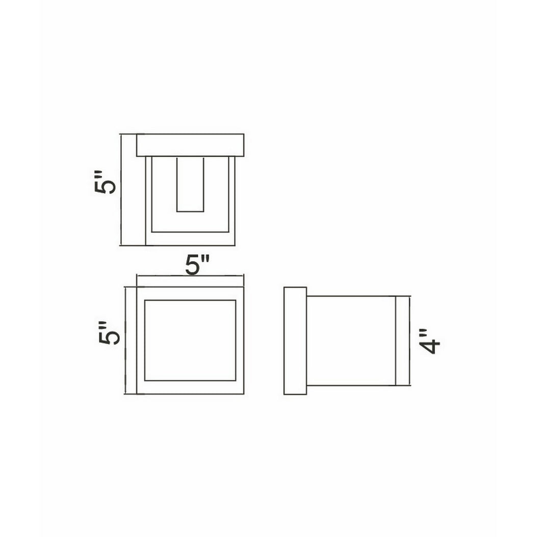 CWI Lighting - 7148W4-103-S - LED Wall Sconce - Lilliana - White