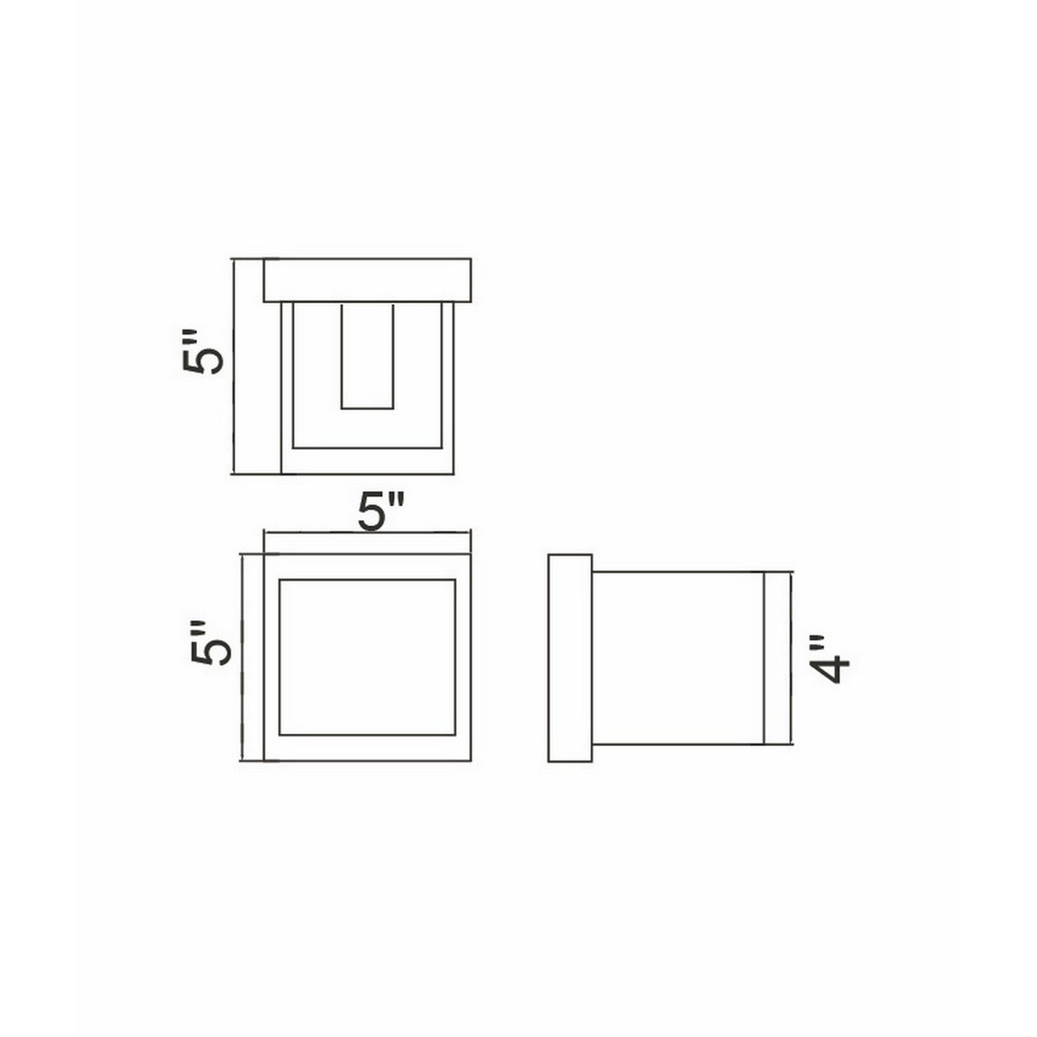 CWI Lighting - 7148W4-103-S - LED Wall Sconce - Lilliana - White