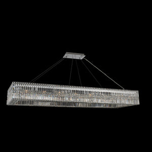 Allegri - 035062-010-FR001 - 20 Light Island Pendant - Rettangolo - Chrome