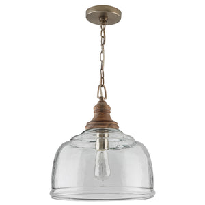 Capital Lighting - 330318GY - One Light Pendant - Julian - Grey Wash