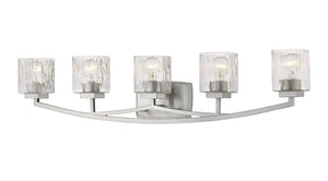 Z-Lite - 1929-5V-BN - Five Light Vanity - Zaid - Brushed Nickel