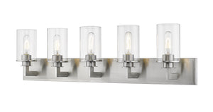 Z-Lite - 462-5V-BN - Five Light Vanity - Savannah - Brushed Nickel