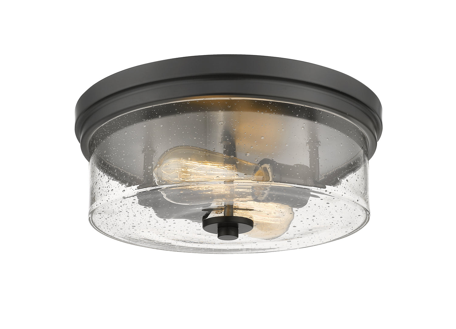 Z-Lite - 464F13-MB - Two Light Flush Mount - Bohin - Matte Black