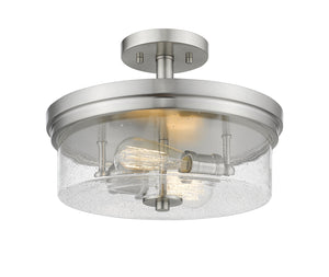 Z-Lite - 464SF-BN - Two Light Semi Flush Mount - Bohin - Brushed Nickel