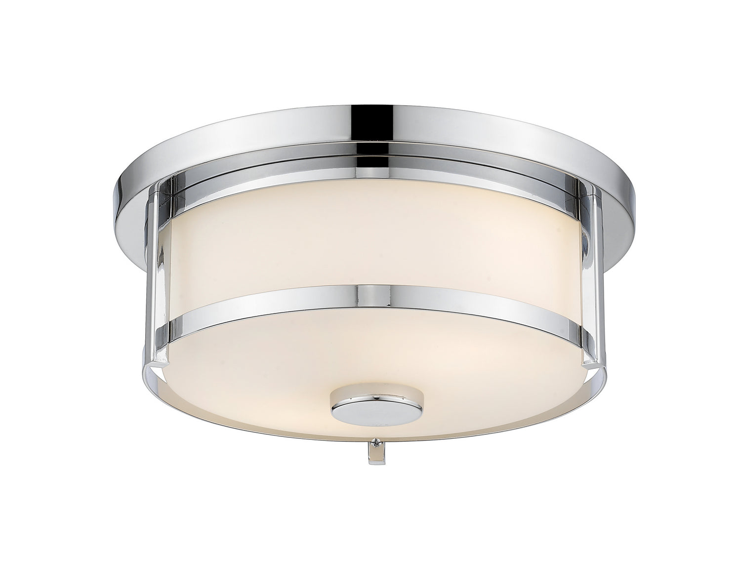 Z-Lite - 465F11-CH - Two Light Flush Mount - Savannah - Chrome