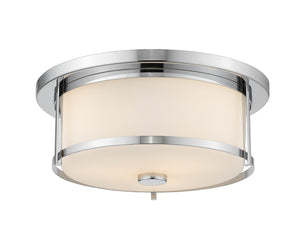 Z-Lite - 465F14-CH - Two Light Flush Mount - Savannah - Chrome