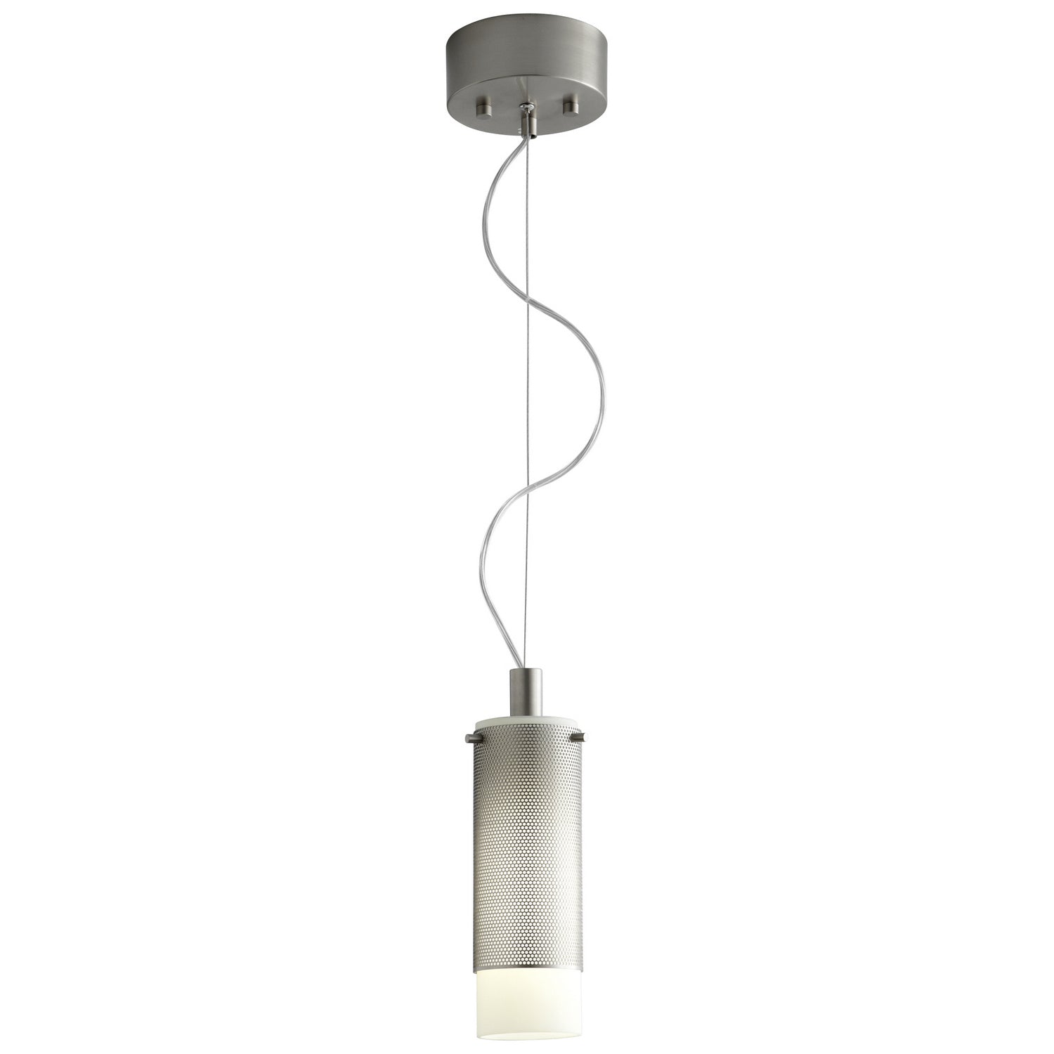 Oxygen - 2-6107-24 - One Light Pendant - Lotus - Satin Nickel