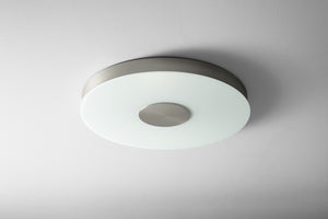 Oxygen - 32-665-24 - LED Ceiling Mount - Dione - Satin Nickel