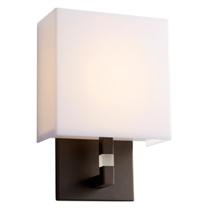 Oxygen - 3-521-22 - LED Wall Sconce - Chameleon - Oiled Bronze W/ Matte White Acrylic