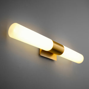 Oxygen - 3-588-140 - LED Vanity - Magnum - Aged Brass