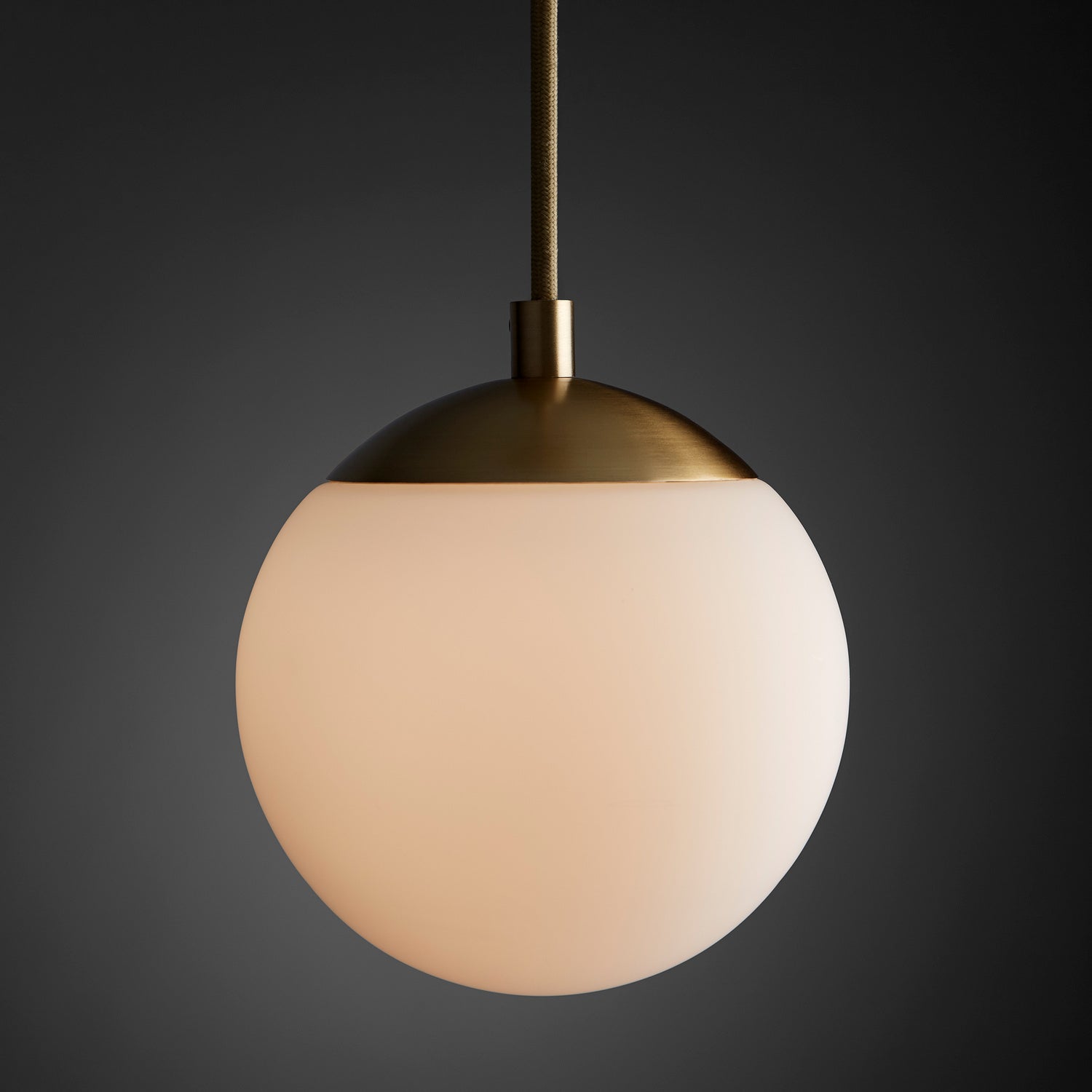 Oxygen - 3-670-40 - LED Pendant - Luna - Aged Brass