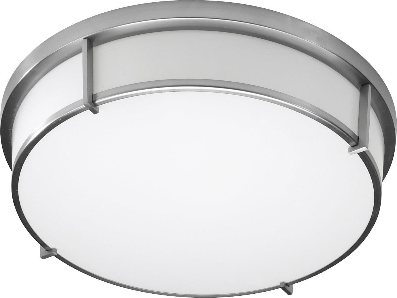 Oxygen - 3-689-24 - LED Ceiling Mount - Io - Satin Nickel