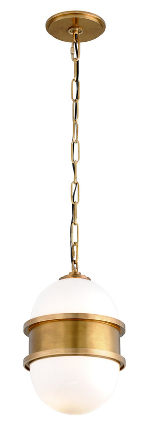 Corbett Lighting - 272-41 - One Light Pendant - Broomley - Vintage Brass