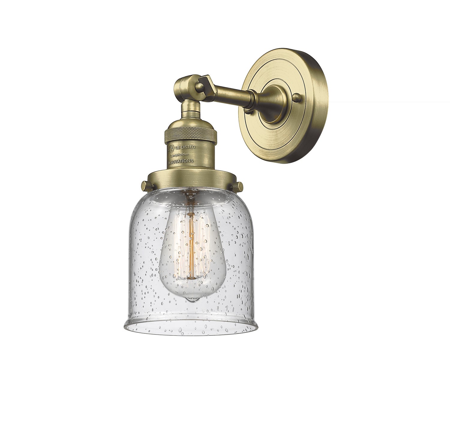 Innovations - 203-AB-G54-LED - LED Wall Sconce - Franklin Restoration - Antique Brass