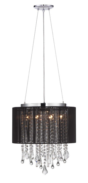 Avenue Lighting - HF1501-BLK - LED Dual Sconce - Beverly Dr. - Black Silk String