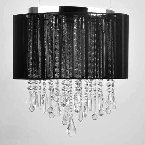 Avenue Lighting - HF1501-BLK - LED Dual Sconce - Beverly Dr. - Black Silk String