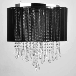 Avenue Lighting - HF1501-BLK - LED Dual Sconce - Beverly Dr. - Black Silk String