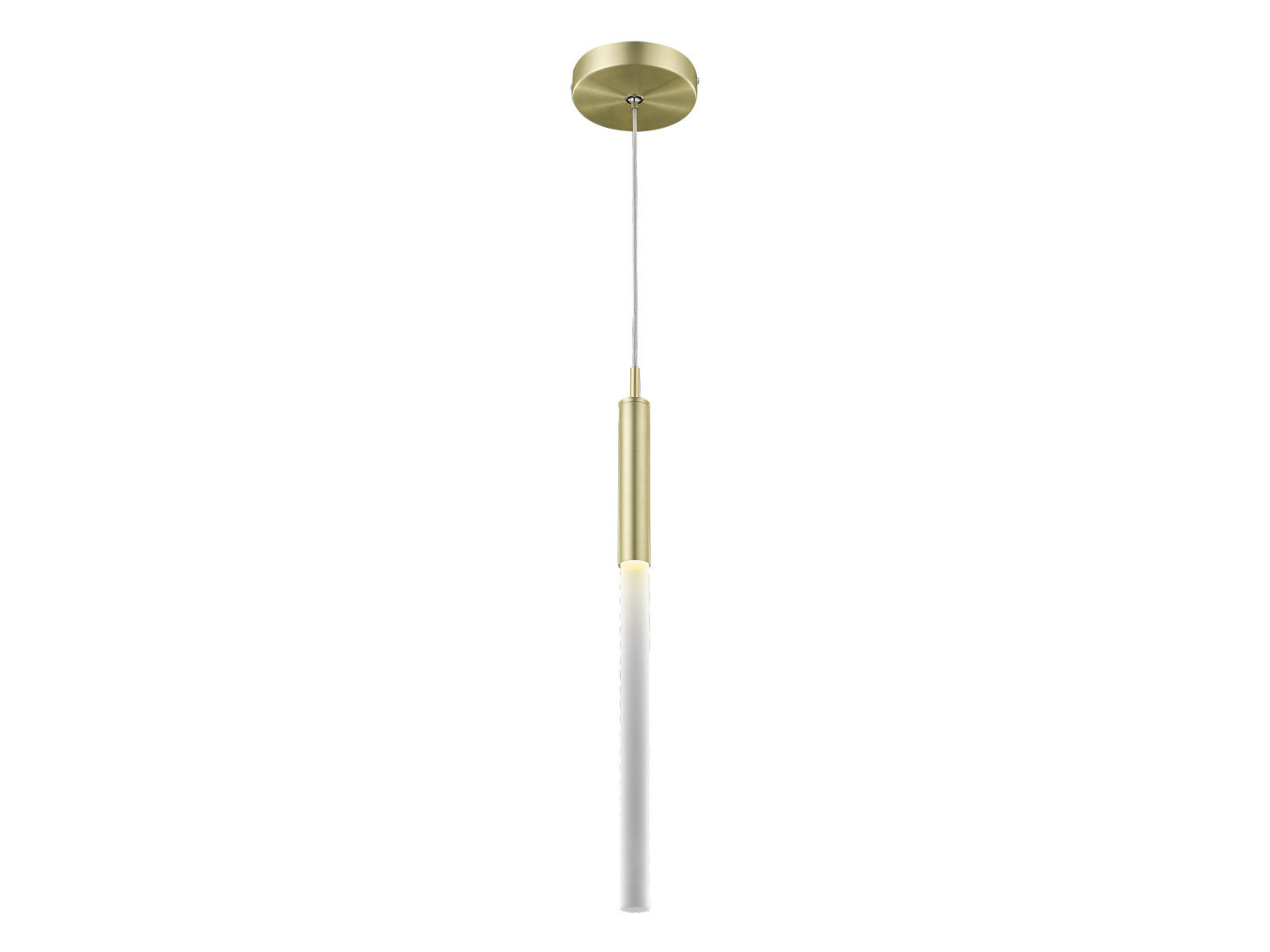 Avenue Lighting - HF2020-FR-BB - LED Pendant - Main St. - Brushed Brass