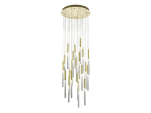 Avenue Lighting - HF2021-BOA-BB - 21 Light Pendant - Boa - Brushed Brass