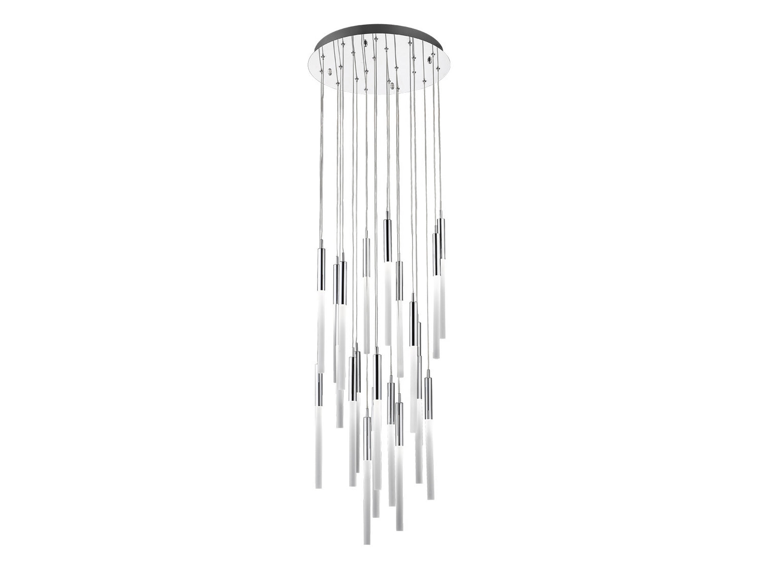 Avenue Lighting - HF2021-FR-PN - 21 Light Pendant - Main St. - Polished Nickel