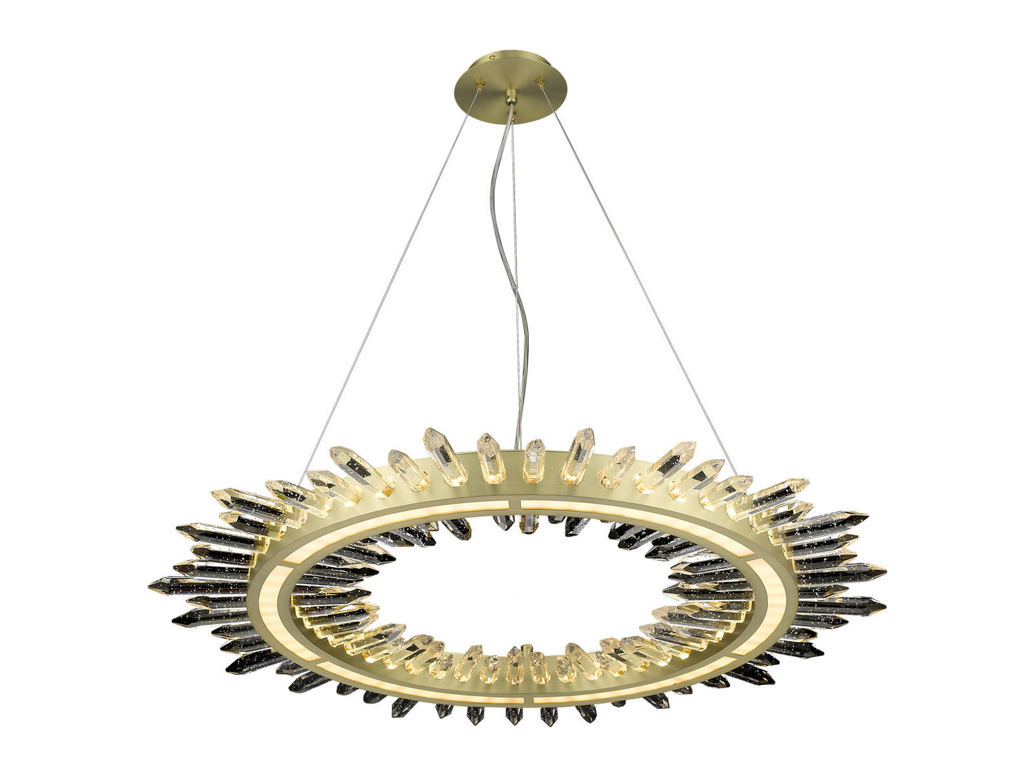 Avenue Lighting - HF3034-BB - LED Chandelier - The Original Aspen - Brushed Brass