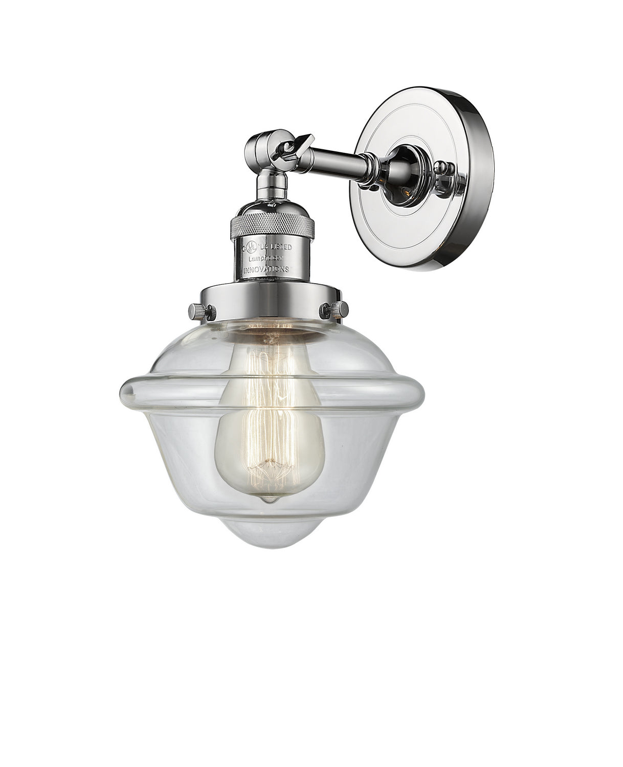 Innovations - 203-PC-G532 - One Light Wall Sconce - Franklin Restoration - Polished Chrome