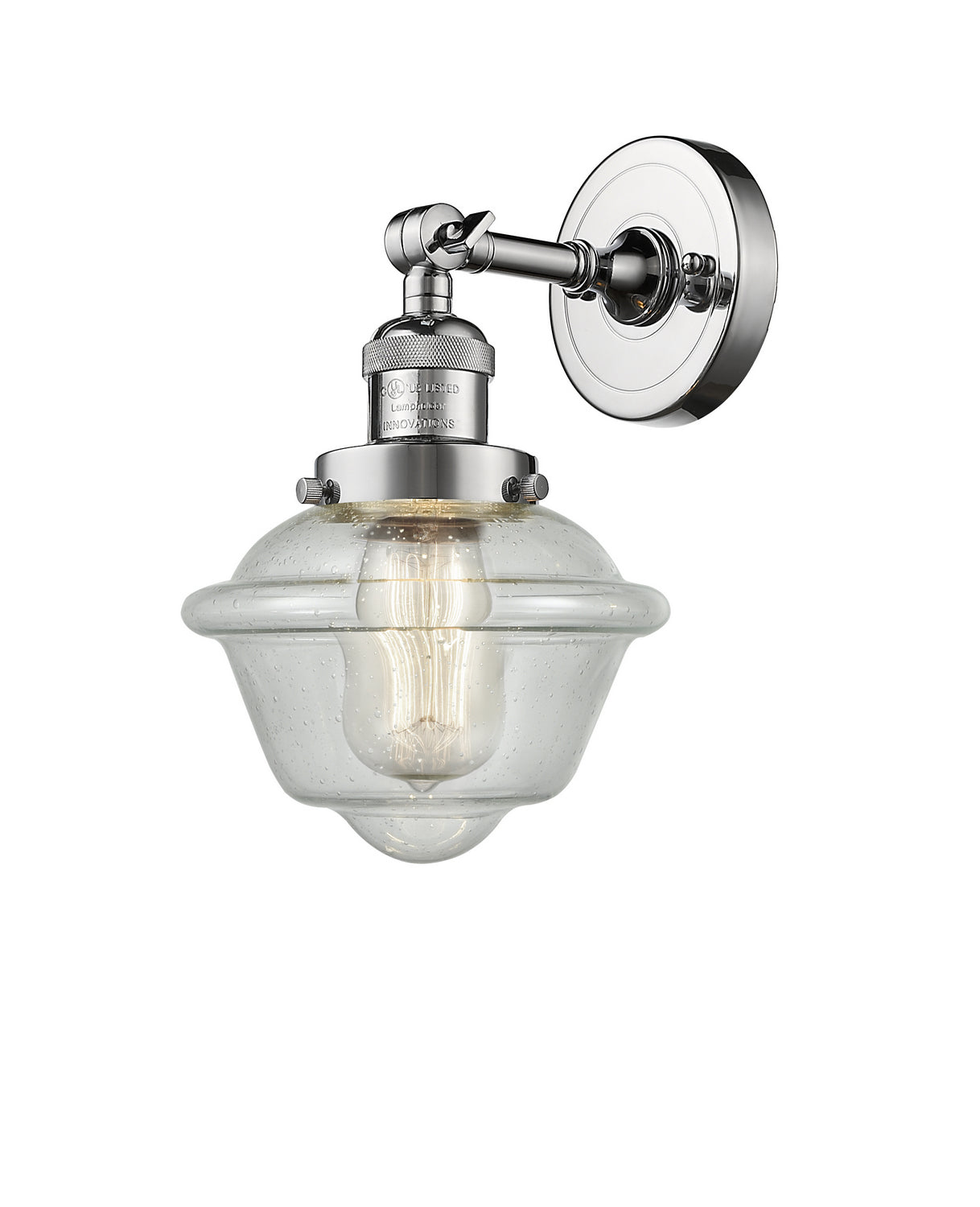 Innovations - 203-PC-G534 - One Light Wall Sconce - Franklin Restoration - Polished Chrome