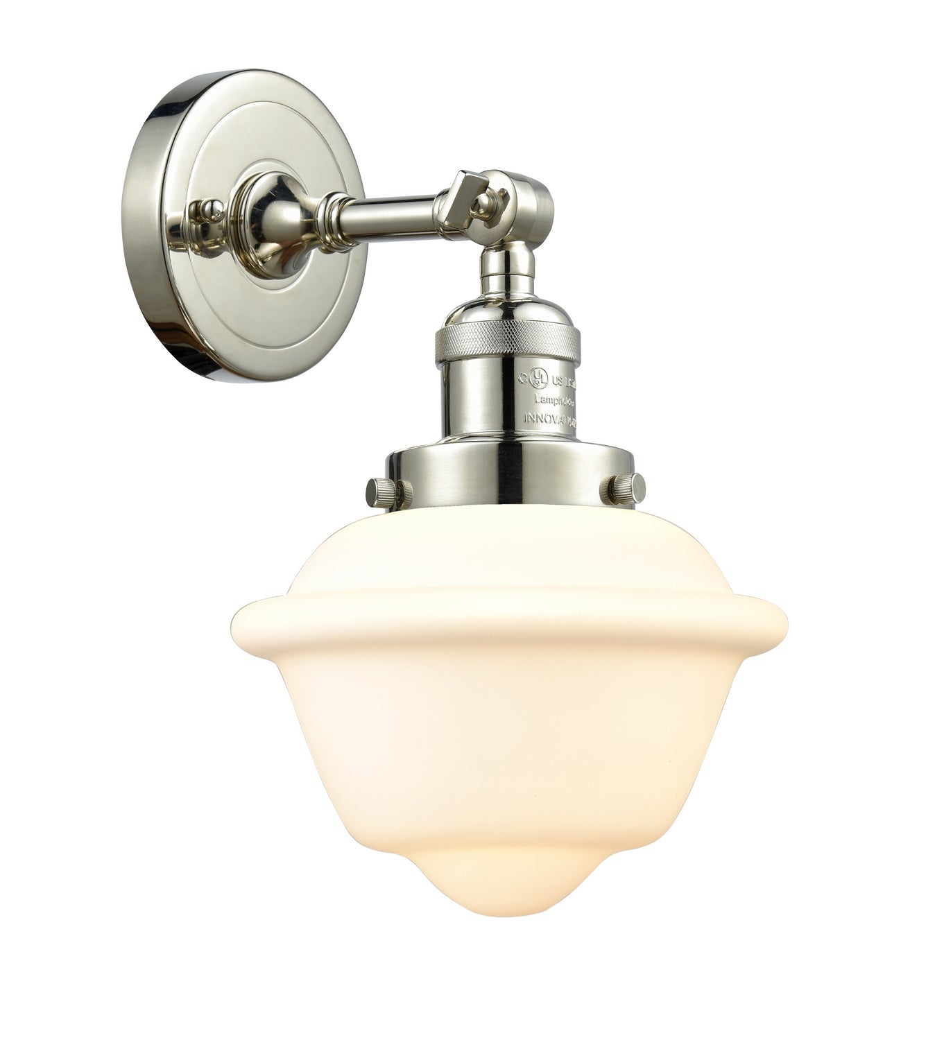 Innovations - 203-PN-G531 - One Light Wall Sconce - Franklin Restoration - Polished Nickel