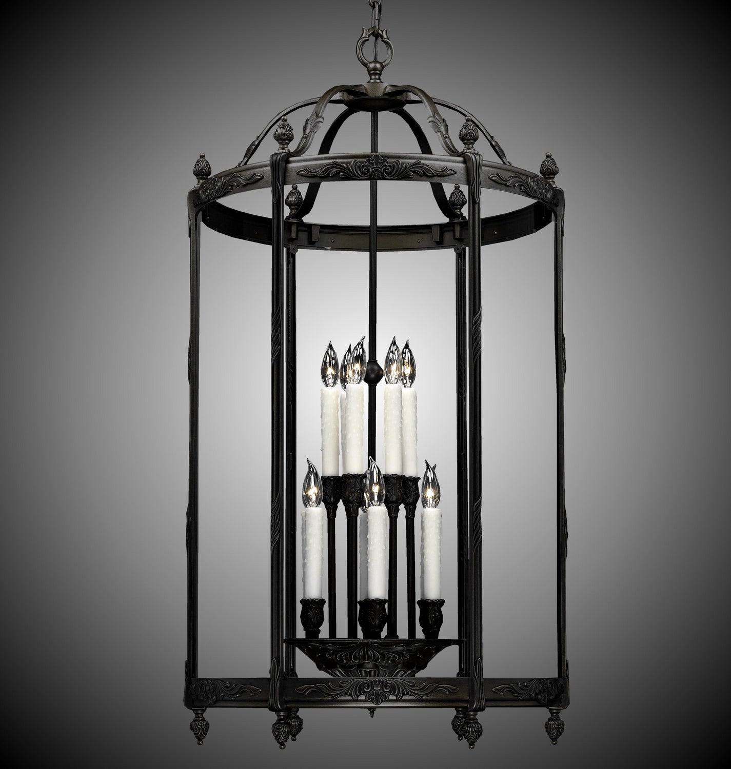 American Brass & Crystal - LT2124-23S-PI - 12 Light Lantern - Lantern - Empire Bronze